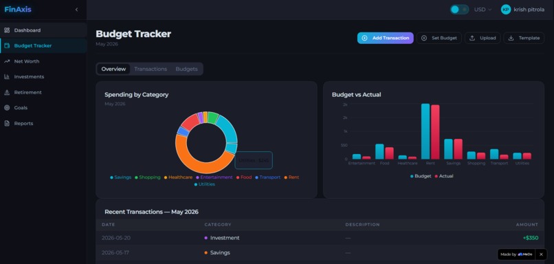 FinAxis – screenshot 2