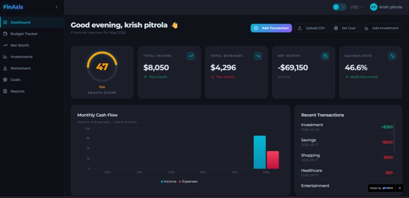 FinAxis – screenshot 1