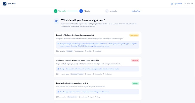Edupath – screenshot 2