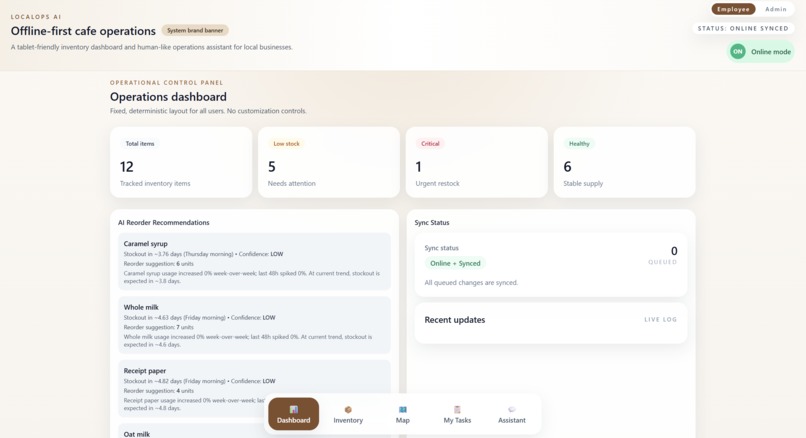 LocalOps AI – screenshot 1