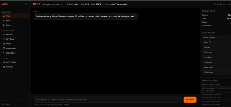IMOS – screenshot 2
