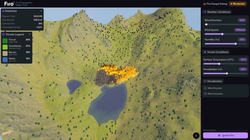 F.I.R.O - Fire Intelligence & Rapid Outlook – screenshot 1