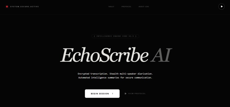 EchoScibe AI – screenshot 1