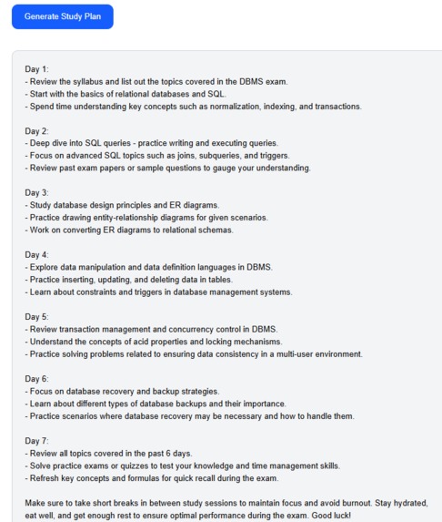 StudyPilot AI – screenshot 2