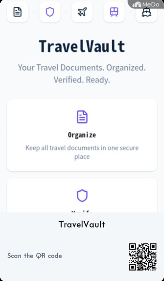 TravelVault – screenshot 2
