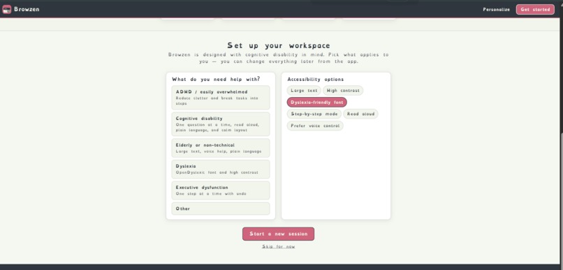 Browzen – screenshot 2