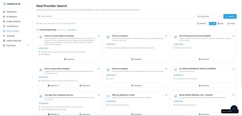 MEDILINK AI – screenshot 3