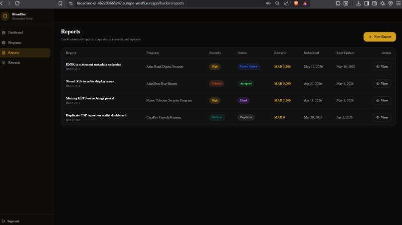 BroadSec – screenshot 3