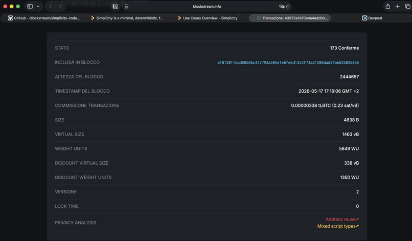 PQ Liquid Wallet – screenshot 2