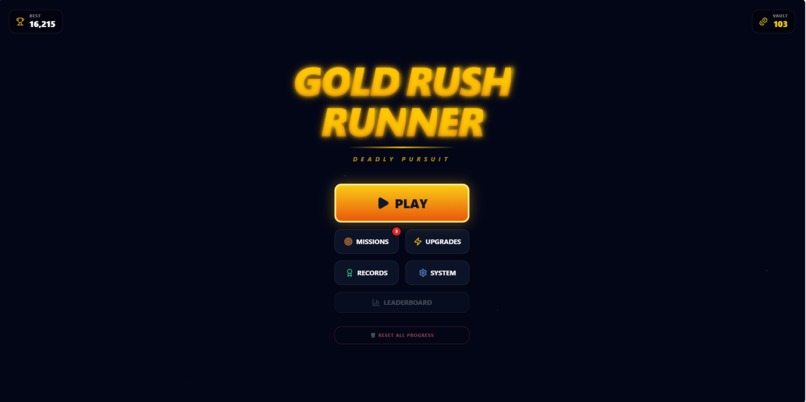 Gold Rush Runner – screenshot 1
