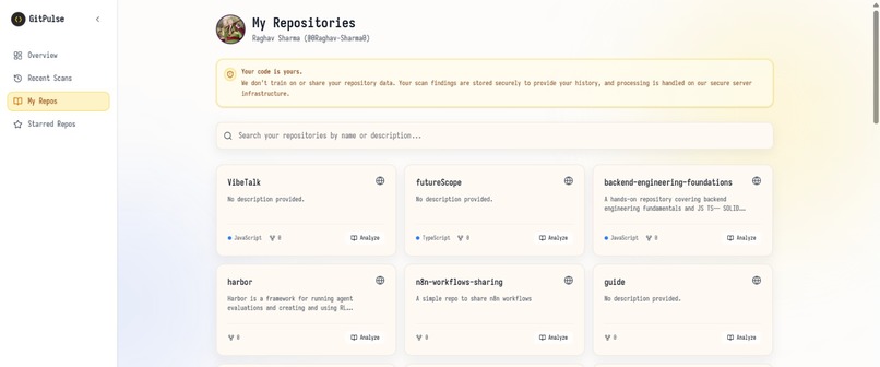 GitAnalyze – screenshot 4