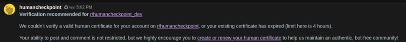 Human Checkpoint – screenshot 3