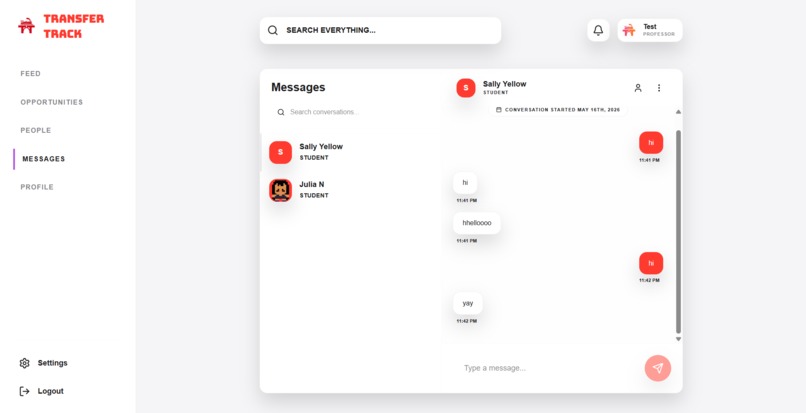 Transfer Track – screenshot 2