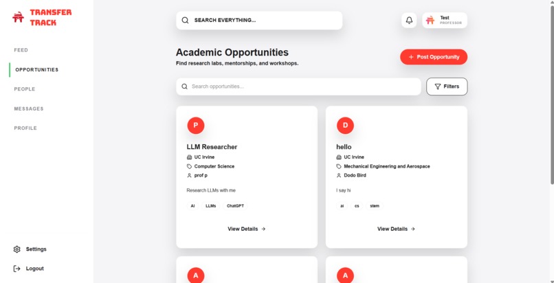 Transfer Track – screenshot 3