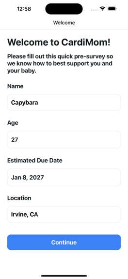 CardiMom – screenshot 1
