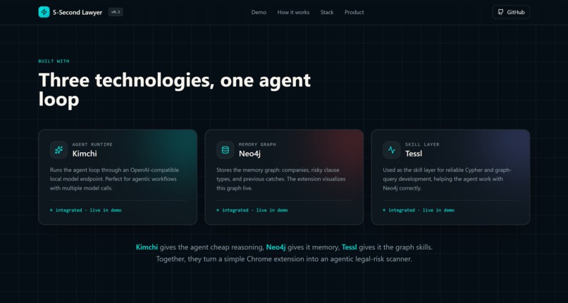 5-Second Lawyer - AI Legal Risk Agent – screenshot 3