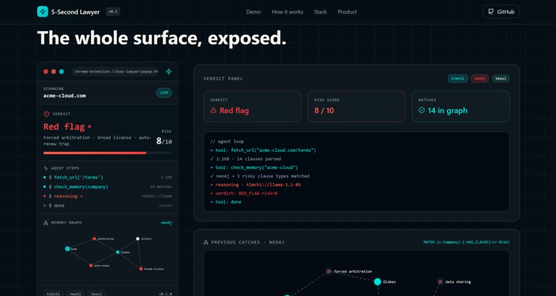 5-Second Lawyer - AI Legal Risk Agent – screenshot 4