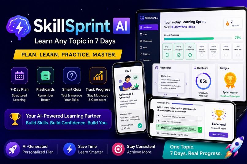 SkillSprint AI – screenshot 1