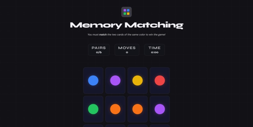 Memory Color Matching – screenshot 1
