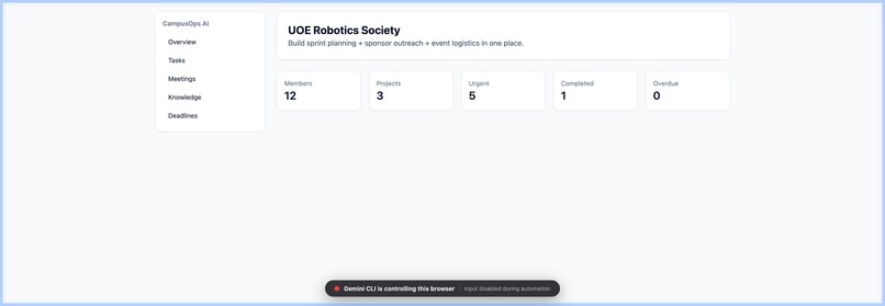  CampusOps AI – screenshot 2