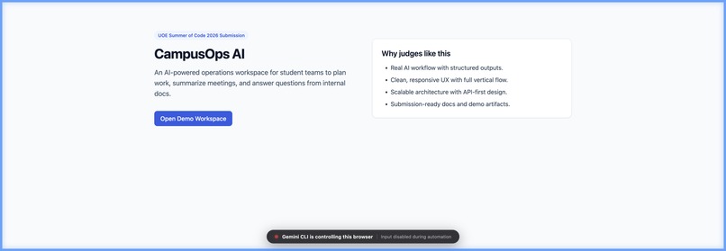  CampusOps AI – screenshot 3
