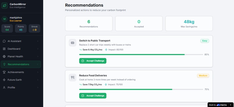CarbonMirror – screenshot 4