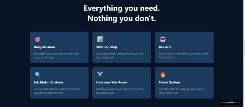 SkillBridge - AI Career Operating System – screenshot 3