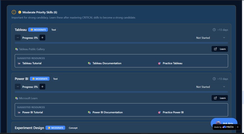 SkillBridge - AI Career Operating System – screenshot 12