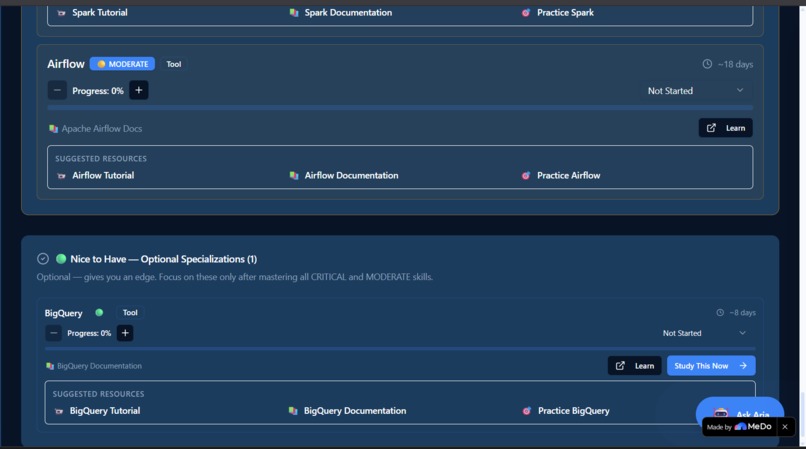 SkillBridge - AI Career Operating System – screenshot 13