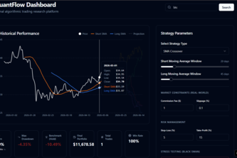 QuantFlow: Pro Algo-Trading Terminal