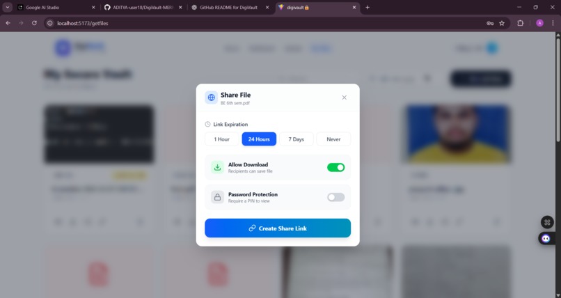 DigiVault – AI-Powered Secure Document Vault – screenshot 6