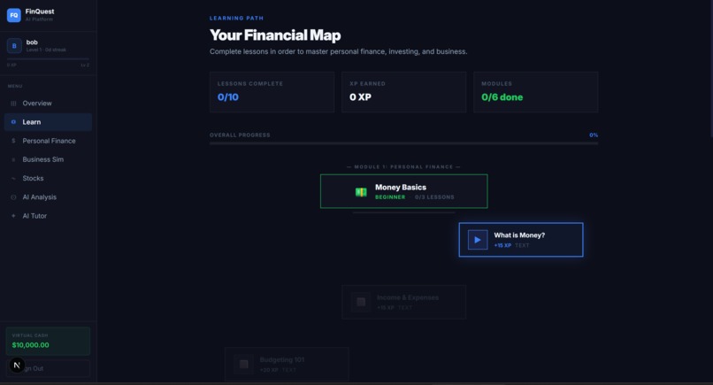 FinQuest AI – screenshot 2