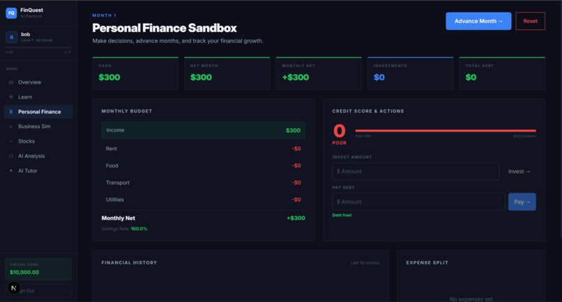 FinQuest AI – screenshot 4