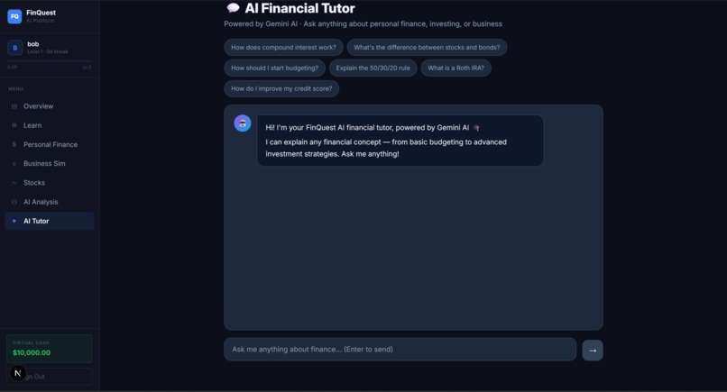 FinQuest AI – screenshot 5