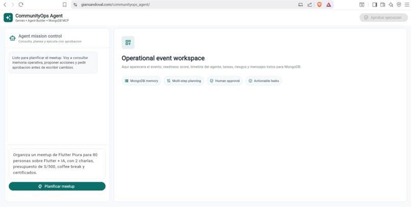 CommunityOps Agent – screenshot 1