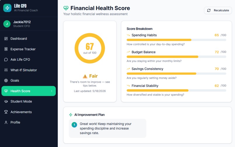 Life CFO – screenshot 3