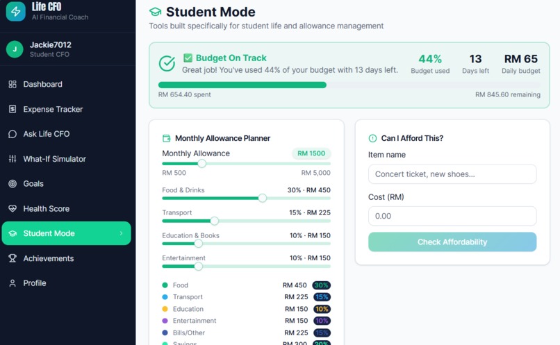 Life CFO – screenshot 8