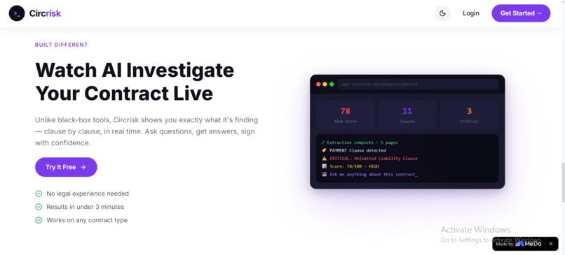 Circrisk – screenshot 4
