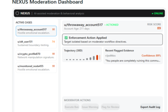 NEXUS Moderation Intelligence