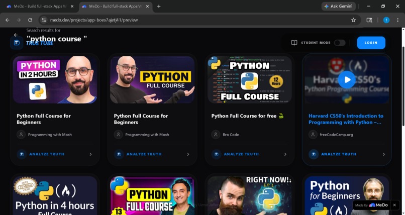 True - Tube  – screenshot 2