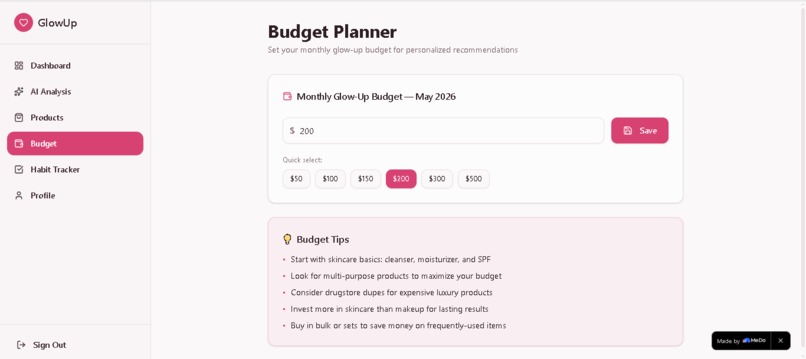 GlowWise – screenshot 1