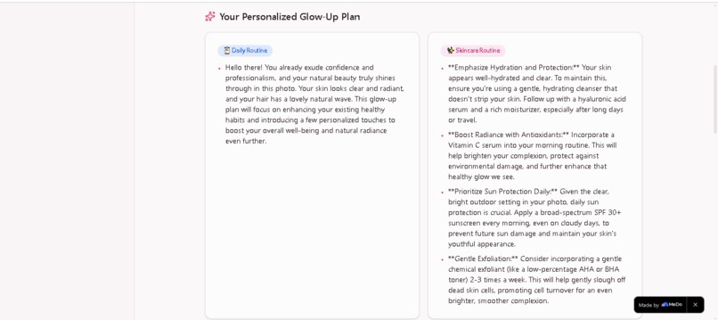 GlowWise – screenshot 2