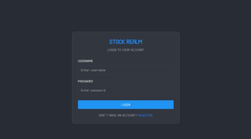 STOCK REALM – screenshot 1