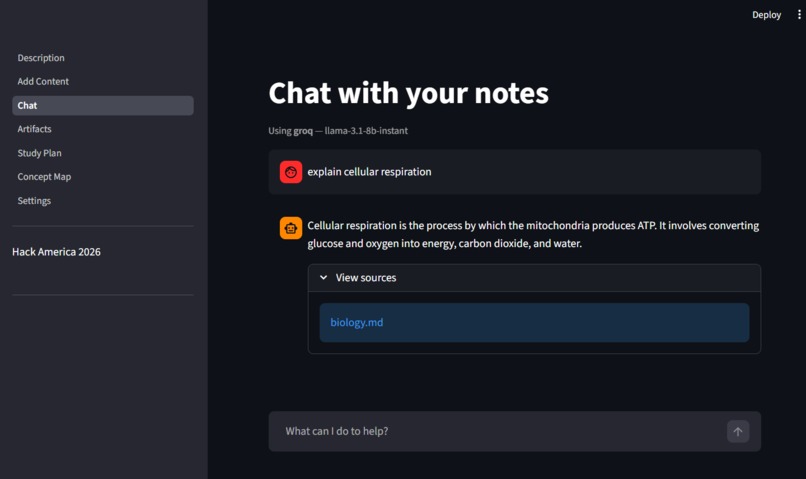 Study Assistant – screenshot 1