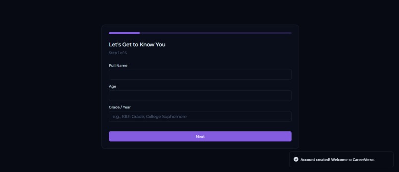 CareerVerse – screenshot 5