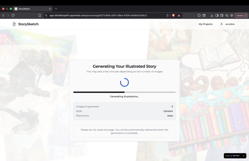 StorySketch – screenshot 3