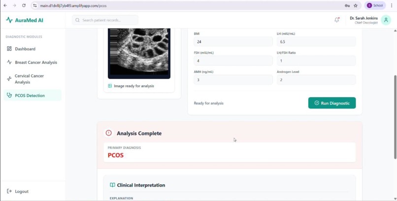 AuraMed: A Unified Multi-Pathology Diagnostic System – screenshot 2