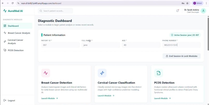AuraMed: A Unified Multi-Pathology Diagnostic System – screenshot 4
