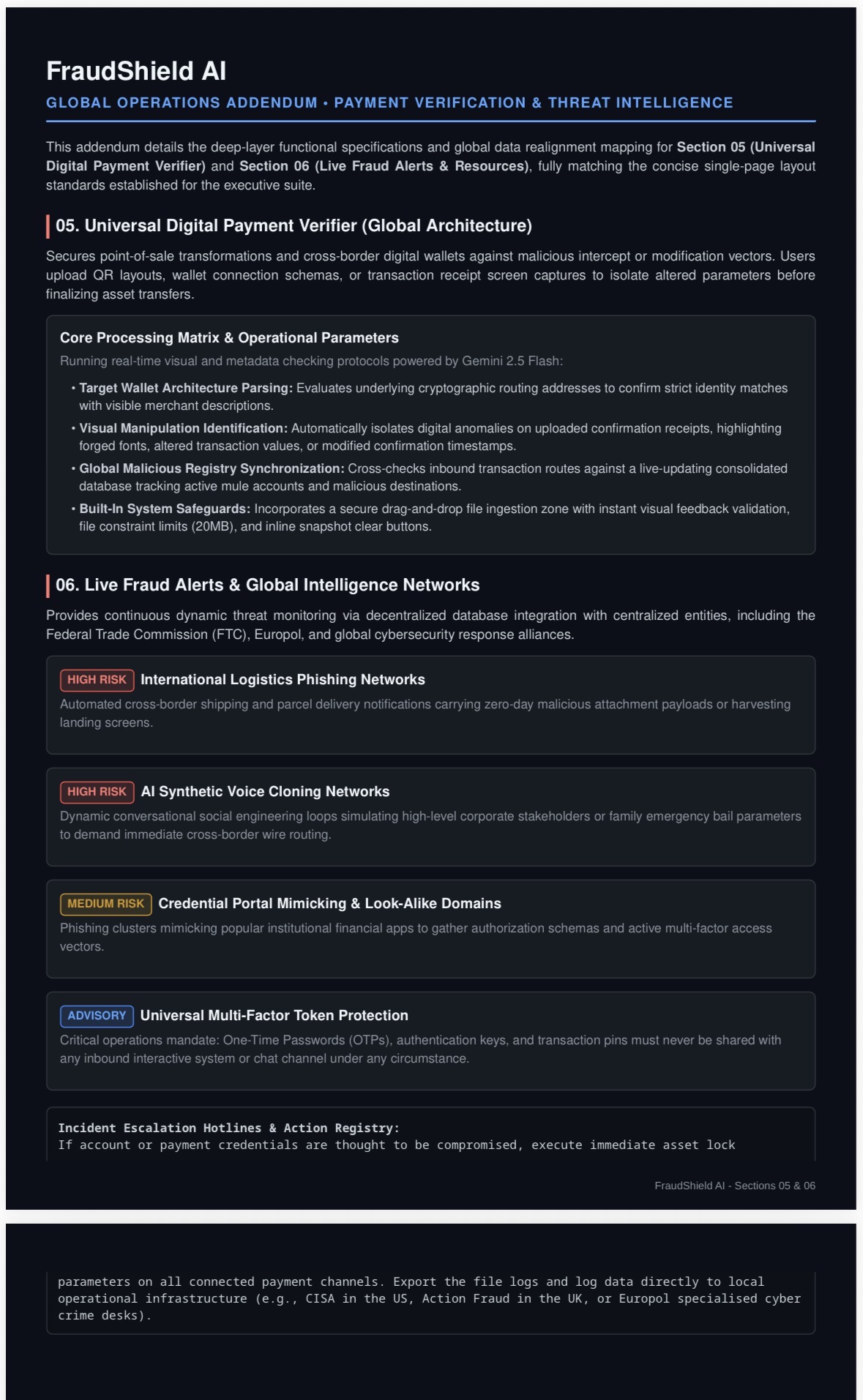 AI Powered fraud Detection App After- FraudShield AI | Devpost