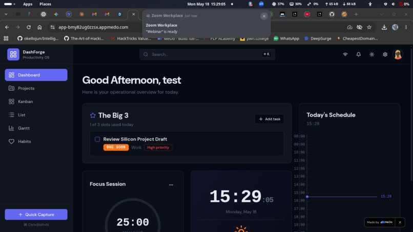 DashForge – screenshot 6